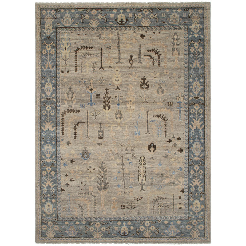 Laine sur coton New Indian Bakshaish 1 8 pi 8 po x 11 pi 8 po