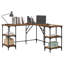 L-Shaped Metal Base Computer Desk-1263426036