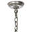Paramount 1 - Light Nickel Unique/Statement Pendant