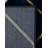 Latitude Run® Checks Nikica Rug Navy Blue and Gold-1747698149