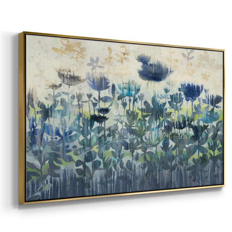 Premier jour du printemps, reproduction d'art sur toile, H 17 po x l 25 po x P 2 po, Or