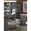 Claudia Leather Ottoman