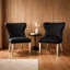 Velvet Upholstered Side Chair-1835389218
