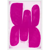 Magenta Butterfly Print by StudioM
