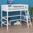 Wood Loft Bed With Ladder-1722707694