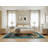 Machine Washable Dinosaurs Green Area Rug-2003695643