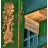 31.50" Green Rectangular Solid Wood Wine Racks