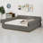 Modern Platform Bed Featuring Two Storage Drawers-1222703701