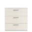 Commode modulaire à trois tiroirs en blanc-1130121150