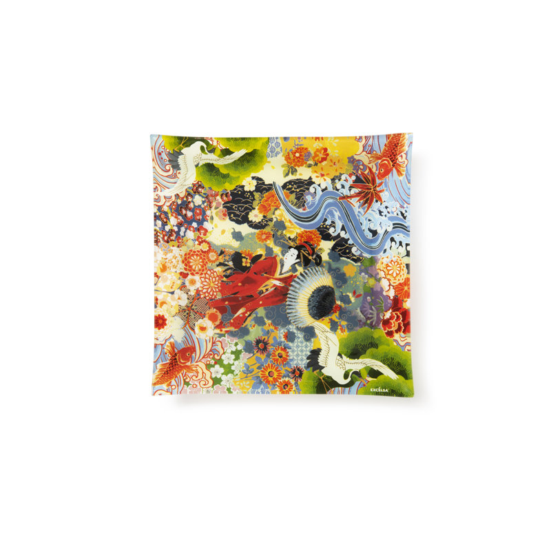 Kimono 30cm Glass Side Plate