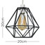Carnegie 20cm H Metal Novelty Pendant Shade ( Clip On )-40371756