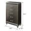 Commode 5 tiroirs Kamaya