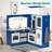 Corner Play Kitchen For Kids, Wooden Pretend Toy Kitchen Playset-114736120