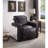 Misezon Top Grain Leather & Aluminum Power Motion Recliner