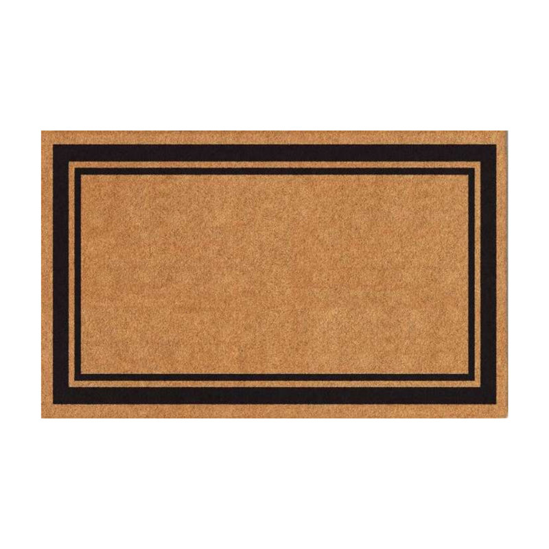Paillasson Border, Bordure brune, L 24 po x L 36 po