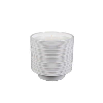 Bougie en céramique 6 po - Fleur de gardénia, 35,5 oz