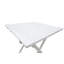 Galvan Square Eucalyptus Solid Wood Outdoor Bistro Table - 70 cm W 70 cm D-12476650