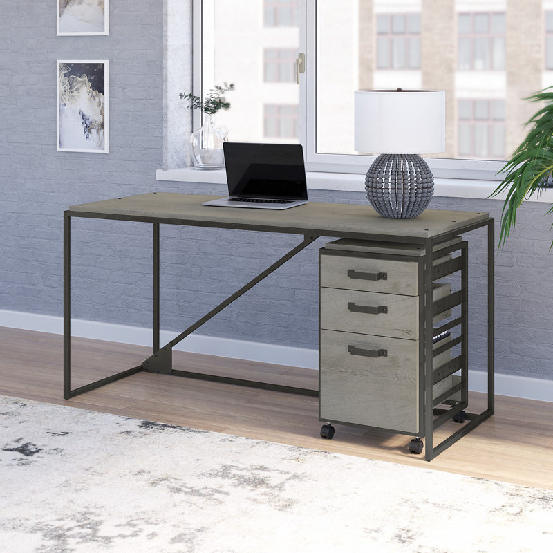Ensemble de bureau Patankar, Blanc chalet