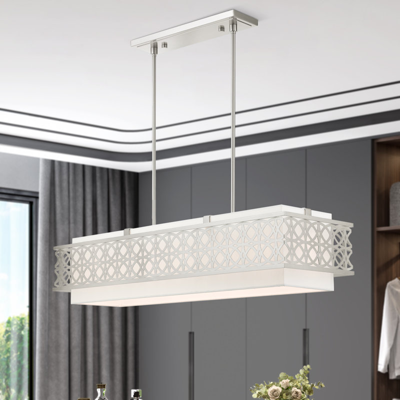 Eraman 6 - Light Pendant, Brushed Nickel