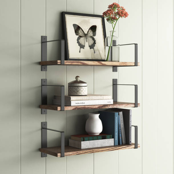 Laurel Foundry Modern Farmhouse Ternate 10 Piece Bracket Shelf ...