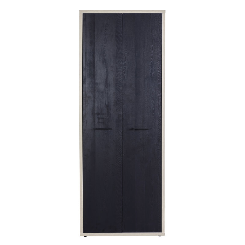Davinci 217 cm H x 82 cm W Standard Bookcase, Black