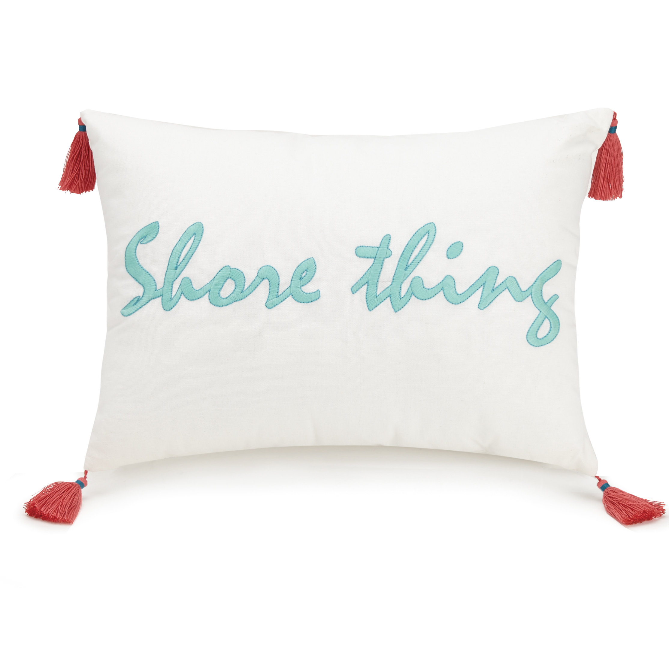 Vera Bradley Go Fish Shore Thing Cotton Lumbar Pillow & Reviews Wayfair