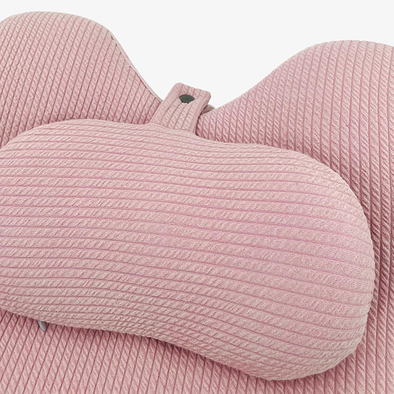 Adult Ergonomic Memory Foam Wedge Pillow, Pink