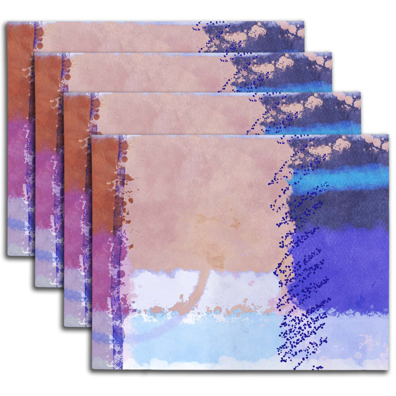Napperon abstrait en polyester
