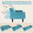 80 inch Modern Convertible Sleeper Sofa,Velvet Sofa with Adjustable Backrest for Studio, Apartment, Office, Small Space, Compact Living Room-650864087