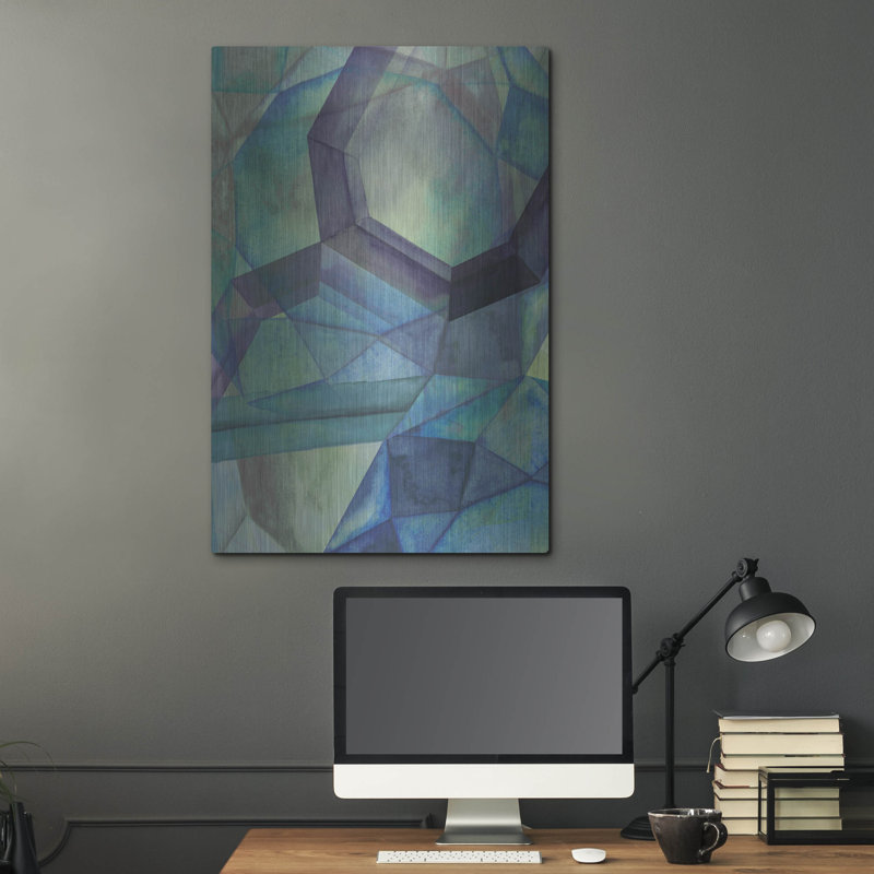«Gemstones III» par Grace Popp, H 36 po x l 24 po