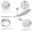 52in. Dimmable LED Indoor/Outdoor White ABS Smart Ceiling Fan with Light and 6-Speed Remote