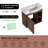 24'' Single Bathroom Vanity with Ceramic Top