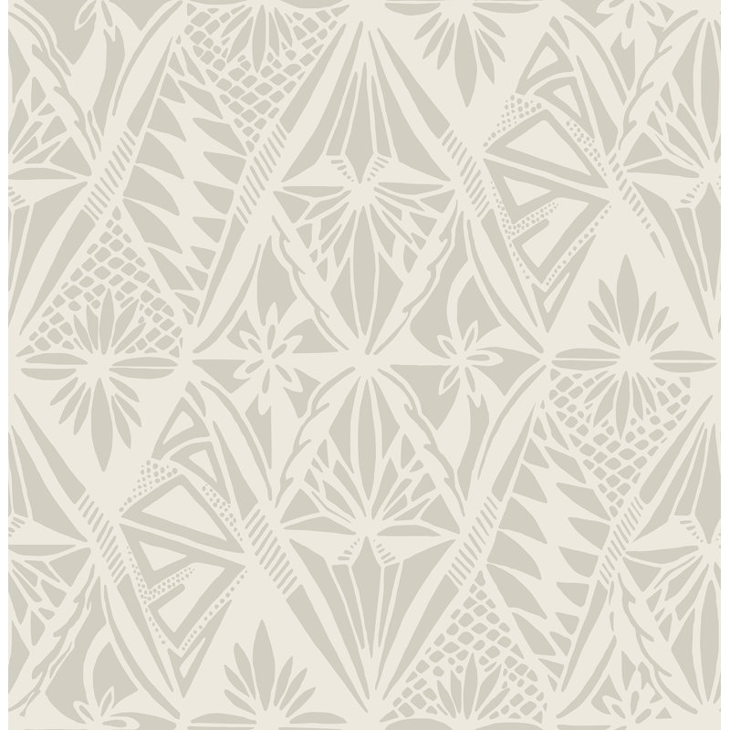 Papier peint Urbane Light Diamonds, Gris clair