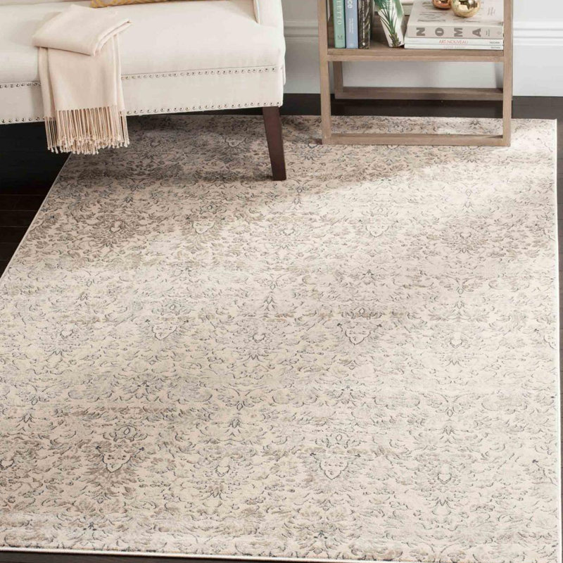 Joris Floral Hand Woven Area Rug, Rectangle 122 x 170 cm