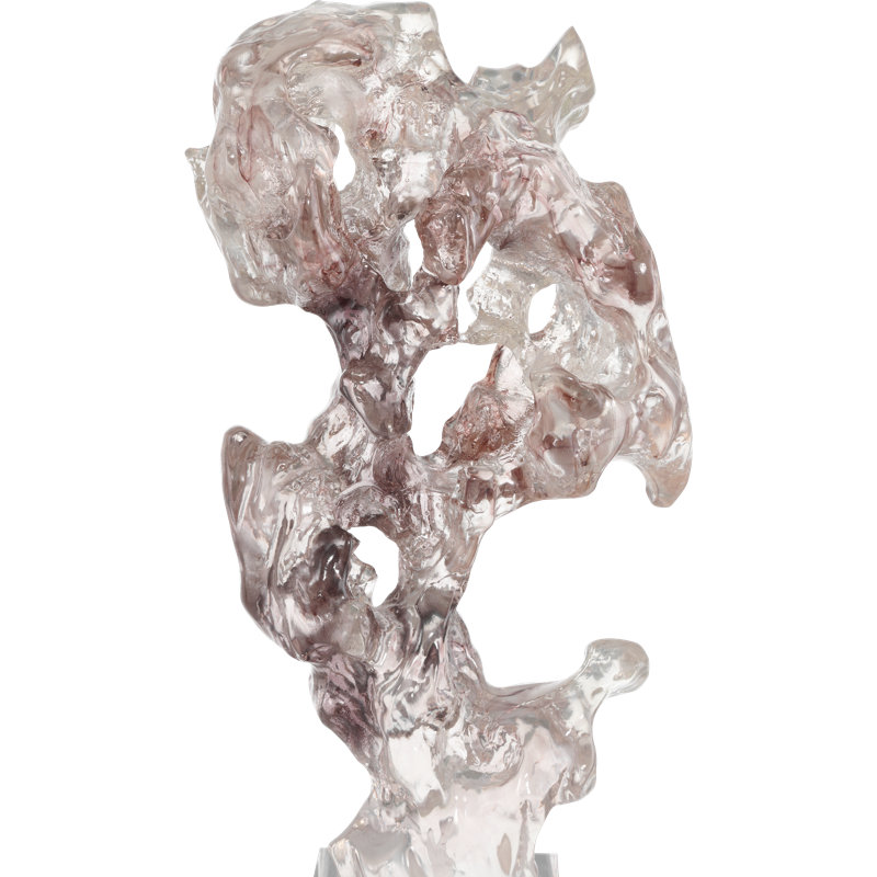 Faux Rock Crystal Medium Sculpture