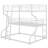 Triple Bunk Bed With Long And Short Ladder-2003465781