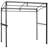 Outdoor 7 Feet Grill with Serving Shelf and Storage Hooks-50495382