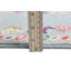 Tapis oriental moderne gris unique 3 x 5 One-of-a-Kind