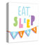 « manger sleep play », art sur toile Majewski-183833430-183833429