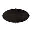 Table basse ovale en bois avec tablette en ruppie maritime-1317526331