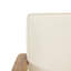 Chaise en bois pour l'extérieur - Structure lourde, résistante aux intempéries, siège à lattes, lambris sophistiqué