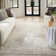 Quam Abstract Modern Machine Woven Area Rug in Cream/Gray