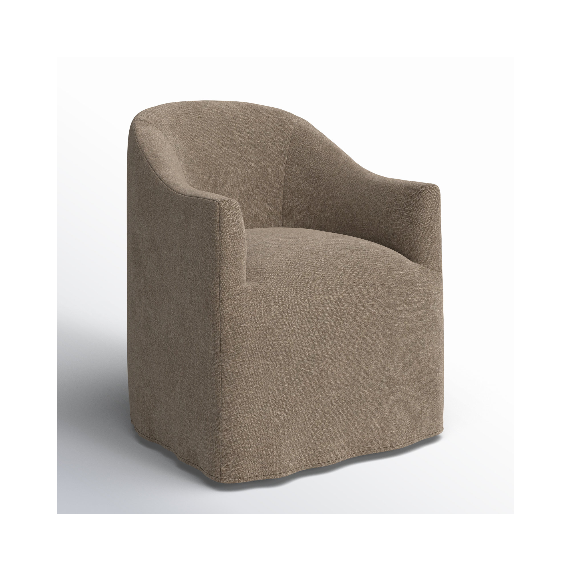 Galinda Upholstered Arm Chair in Beige, Broadway Coffee