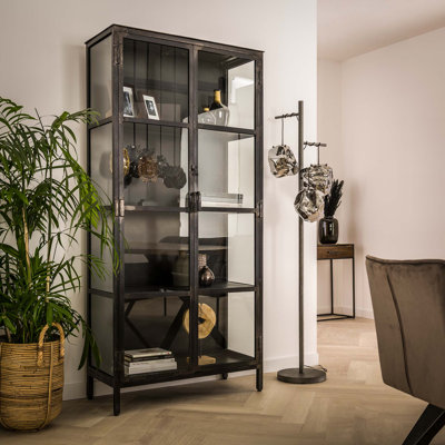 Farris Iron 90 cm W Display Cabinet