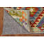 Tapis géométrique en laine pour vestibule Kilim
