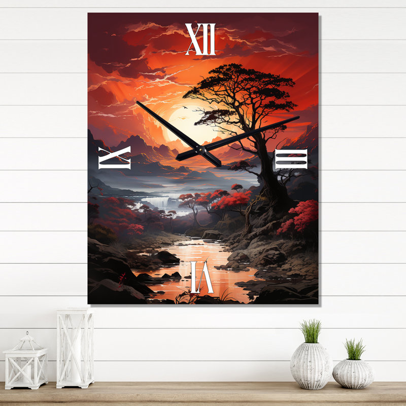 Horloge murale Jazlene, Grand