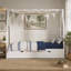 Lit en forme de maison avec tiroirs de rangement et tête de lit-1883301332-1883301333