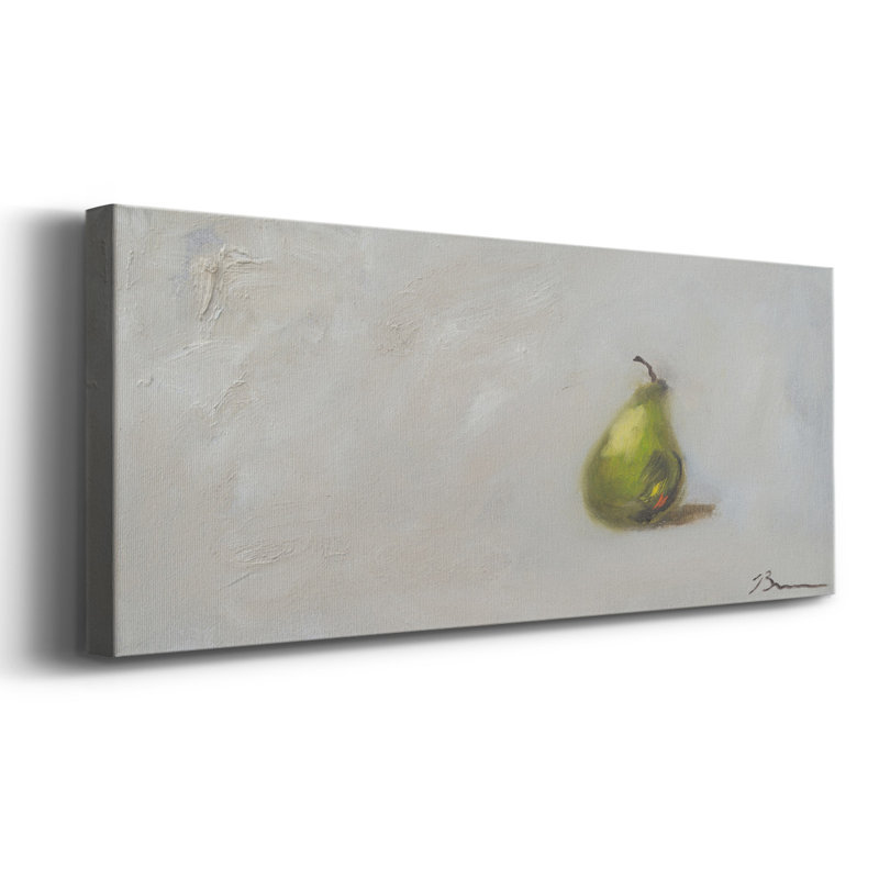 Prickless poire sur toile, H 20 po x l 50 po x P 1,5 po