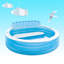 Round 76cm H x 216cm W x 224cm L