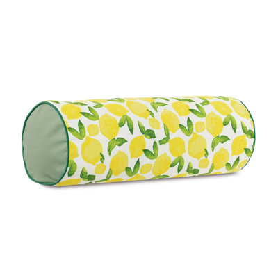 Housse et insert de coussin d'extérieur à imprimé citron 773 Knowles